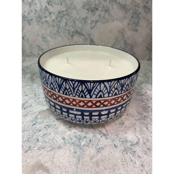 Stoneware Bowl Coconut Candle - Picture 1 of 6